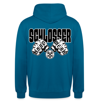 Unisex Hoodie "Schlosser" Tiefseeblau Unisex Hoodie