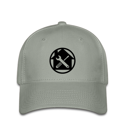 Flexfit Cap "Hausmeister" Grüngrau Flexfit Cap