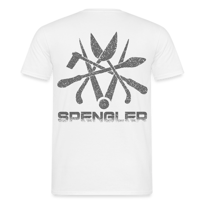 Unisex T-Shirt "Spengler" Weiß Männer T-Shirt