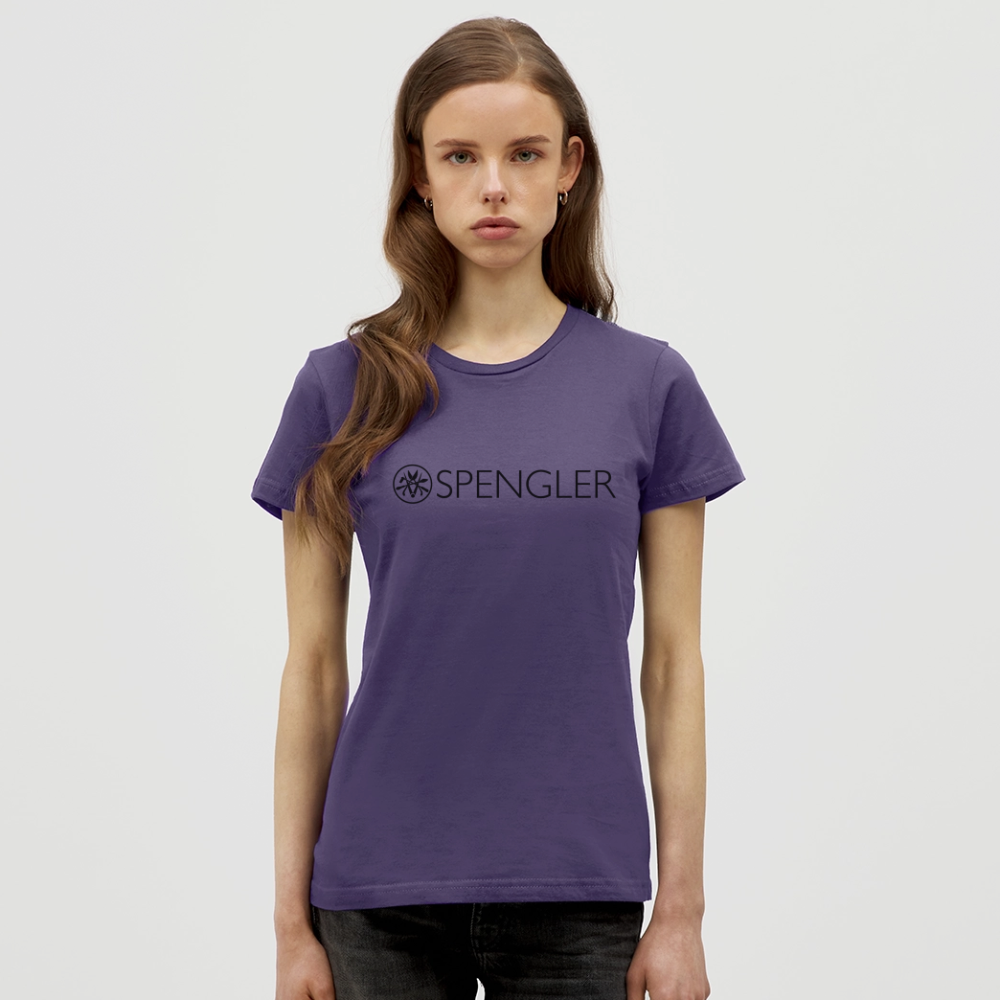 Frauen T-Shirt "Spengler" - Dunkellila