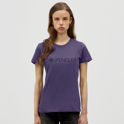 Frauen T-Shirt "Spengler" - Dunkellila