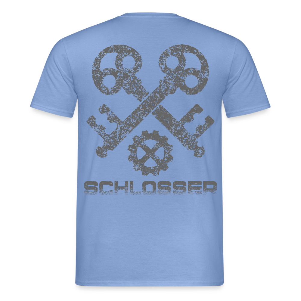Unisex T-Shirt "Schlosser" carolina blue Männer T-Shirt