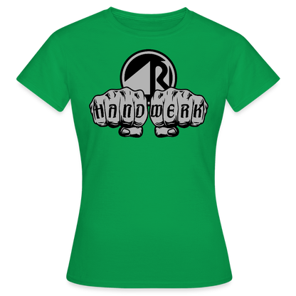 Frauen T-Shirt "Raumausstatter" Kelly Green Frauen T-Shirt