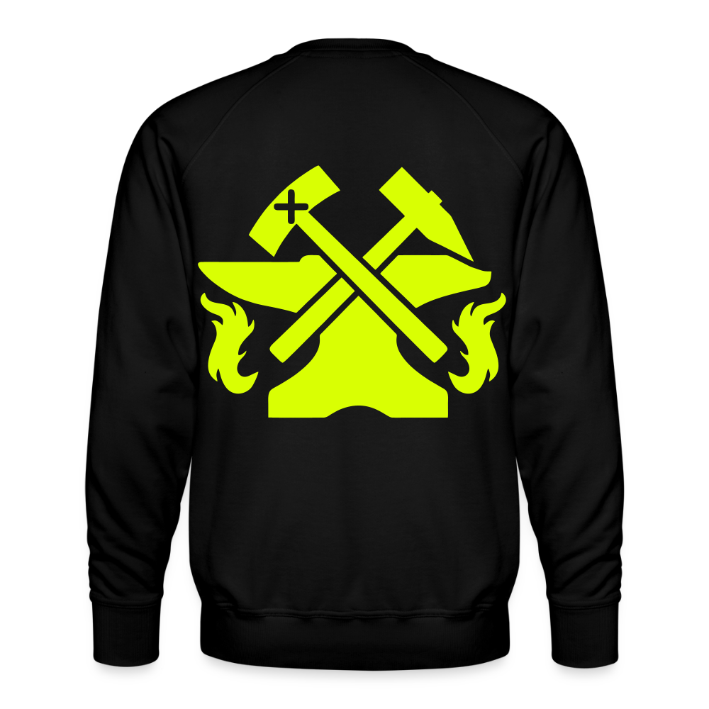 Unisex Premium Pullover "Metallbauer" neongelb Männer Premium Pullover