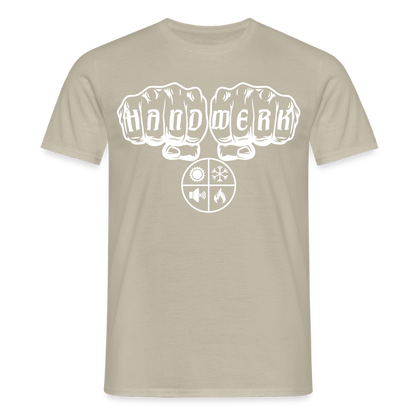 Unisex T-Shirt "Isolierer" Sandbeige Männer T-Shirt