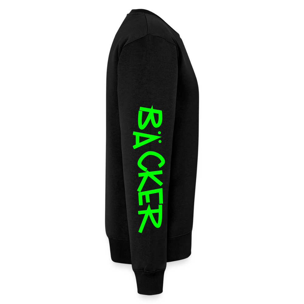 Unisex Premium Pullover "Bäcker" neongrün Männer Premium Pullover
