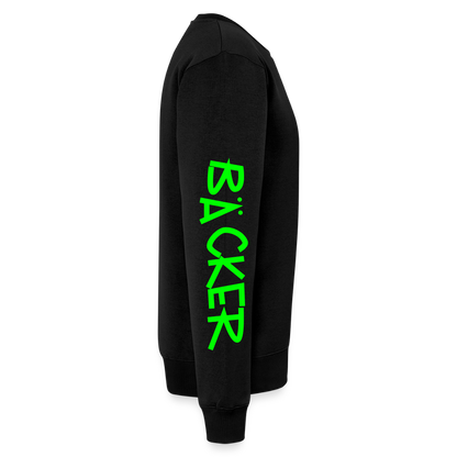 Unisex Premium Pullover "Bäcker" neongrün Männer Premium Pullover