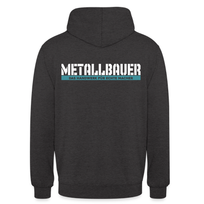 Unisex Hoodie HW-300 | MACHER "Metallbauer" Anthrazit Unisex Hoodie {{ color }}