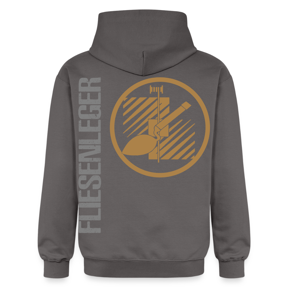 Gildan Unisex Softstyle® "Fliesenleger" Dunkelgrau Gildan Unisex Softstyle® Midweight Hoodie