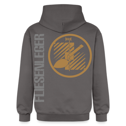 Gildan Unisex Softstyle® "Fliesenleger" Dunkelgrau Gildan Unisex Softstyle® Midweight Hoodie