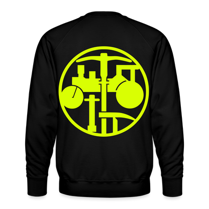 Unisex Premium Pullover "Strassenbauer" neongelb Männer Premium Pullover