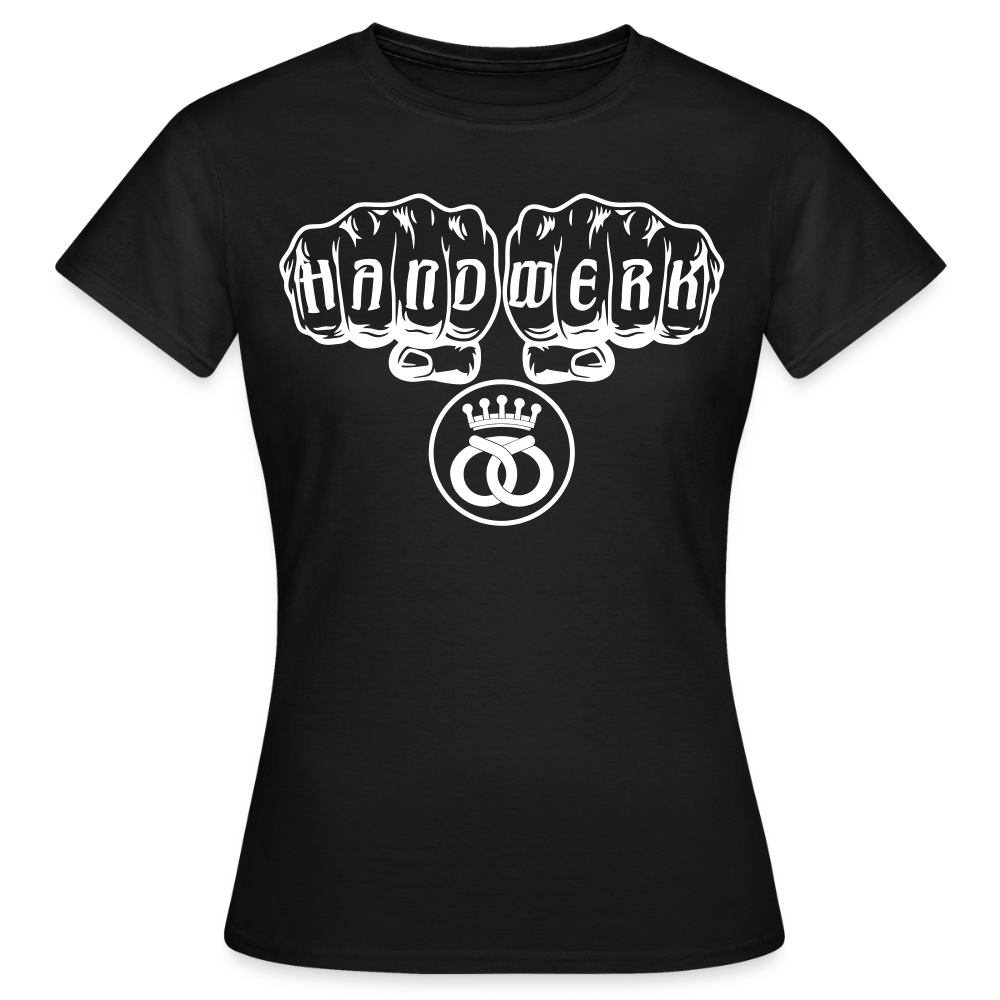 Frauen T-Shirt "Bäcker" Schwarz Frauen T-Shirt
