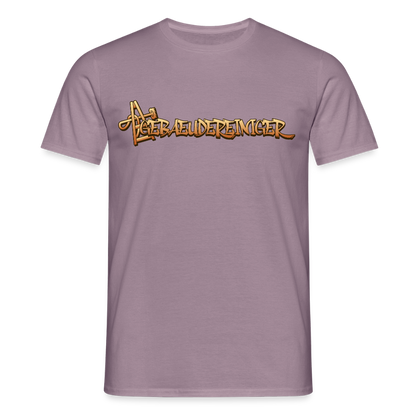 Unisex T-Shirt "Gebäudereiniger" Lilagrau Männer T-Shirt
