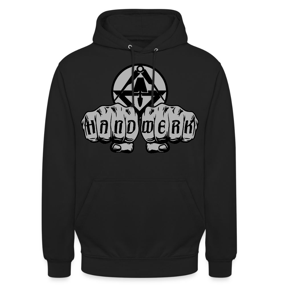 Unisex Hoodie "Stuckateur" Schwarz Unisex Hoodie