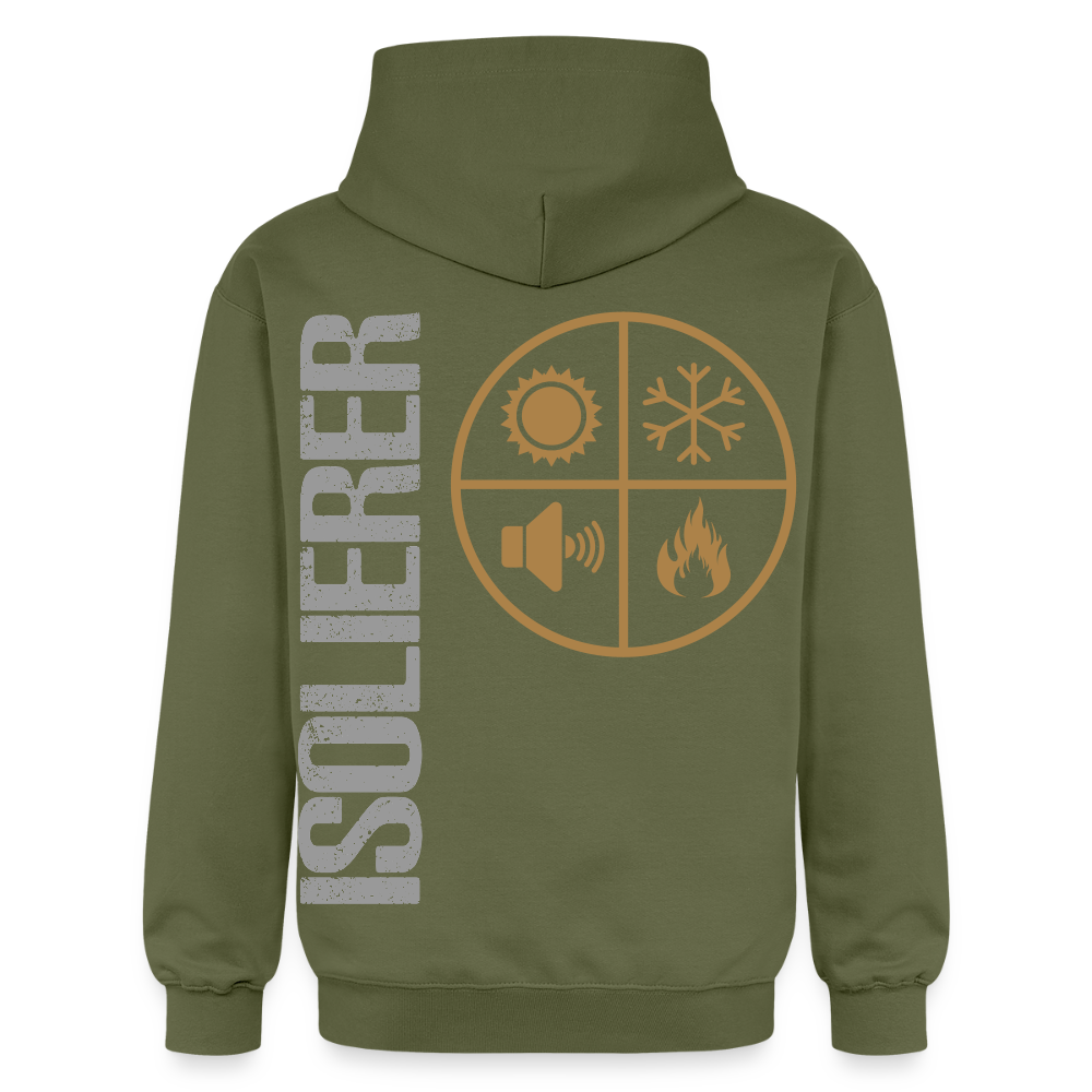 Gildan Unisex Softstyle® "Isolierer" Militärgrün Gildan Unisex Softstyle® Midweight Hoodie