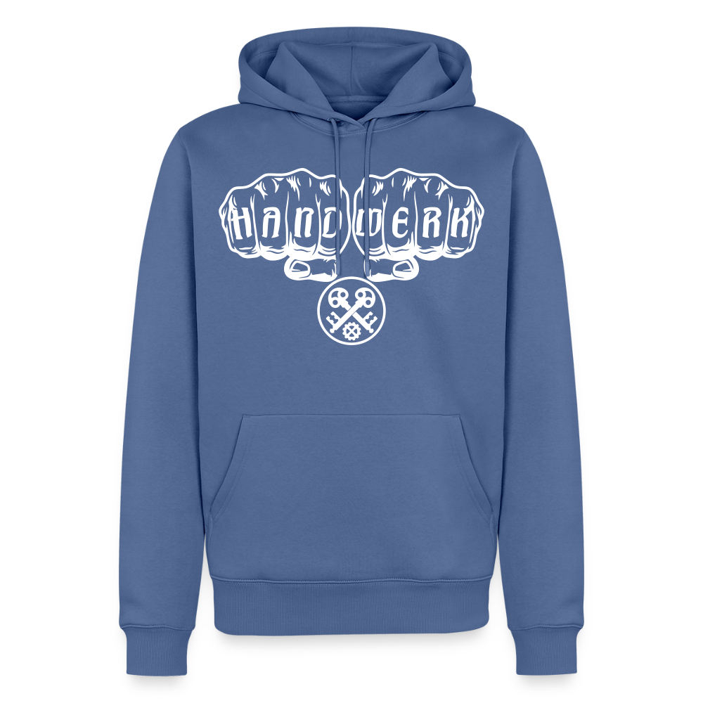 Männer Premium Hoodie "Schlosser" Taubenblau Männer Premium Hoodie