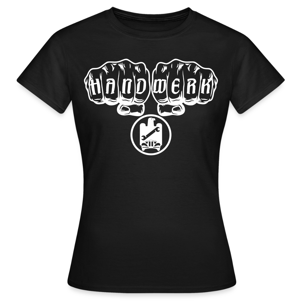 Frauen T-Shirt "KFZ-Mechaniker"-Handwerk Schwarz Frauen T-Shirt {{ color }}