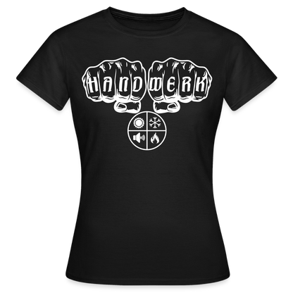 Frauen T-Shirt "Isolierer" Schwarz Frauen T-Shirt