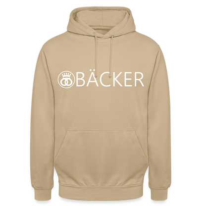 Unisex Hoodie "Bäcker" Beige Unisex Hoodie