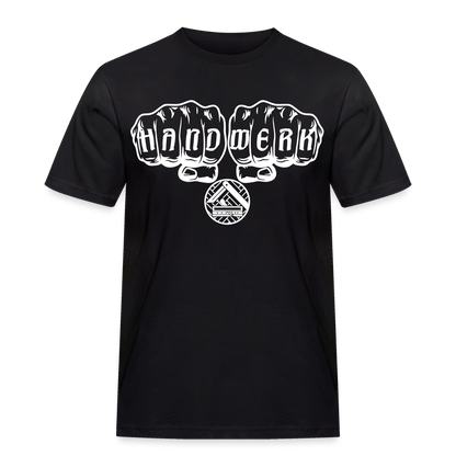 Männer Workwear T-Shirt "Parkettleger" Schwarz Männer Workwear T-Shirt