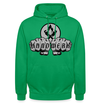 Unisex Hoodie "Heizungsbauer" Kelly Green Unisex Hoodie