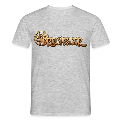 Unisex T-Shirt "Drechsler" Grau meliert Männer T-Shirt