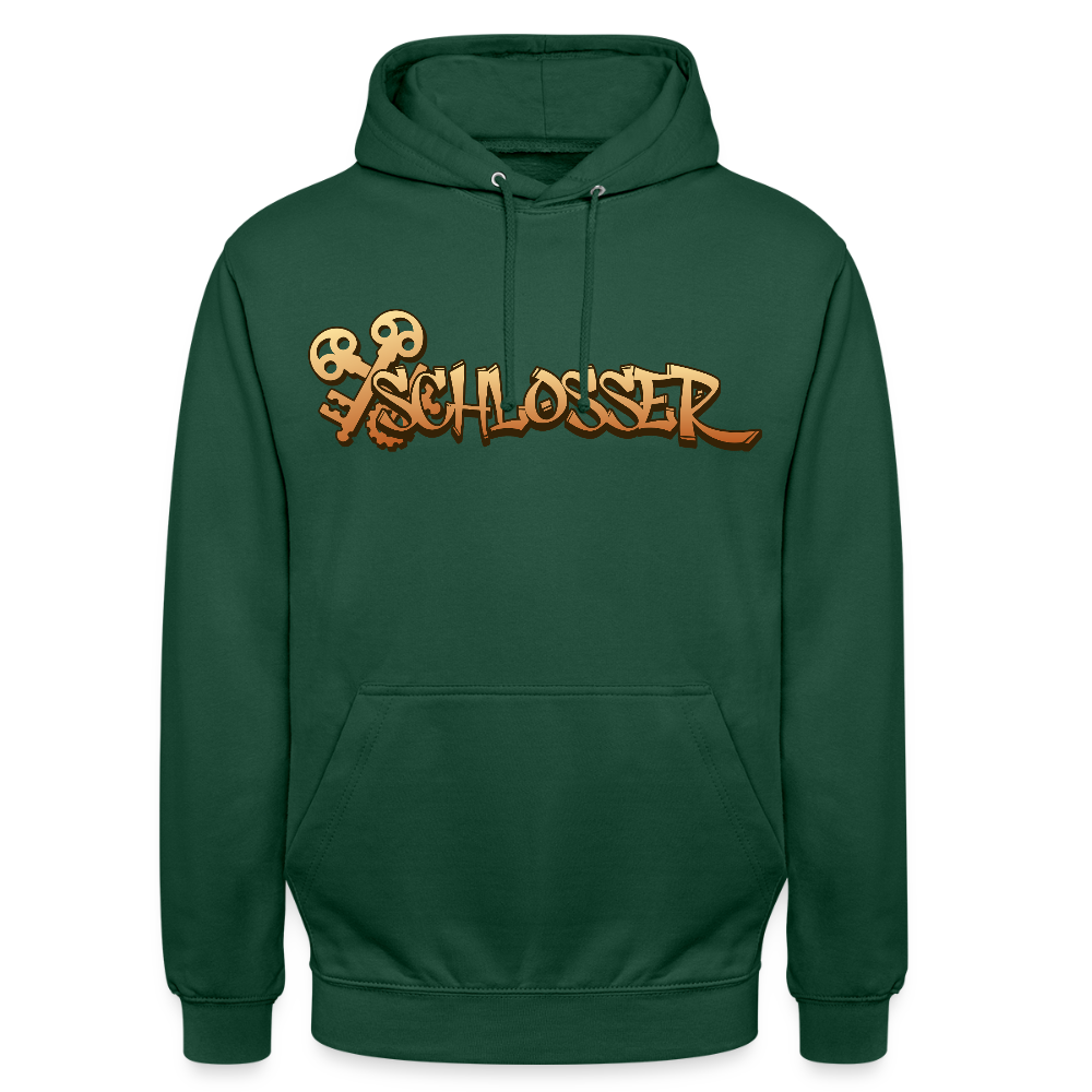 Unisex Hoodie "Schlosser" Flaschengrün Unisex Hoodie
