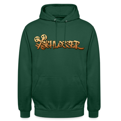 Unisex Hoodie "Schlosser" Flaschengrün Unisex Hoodie