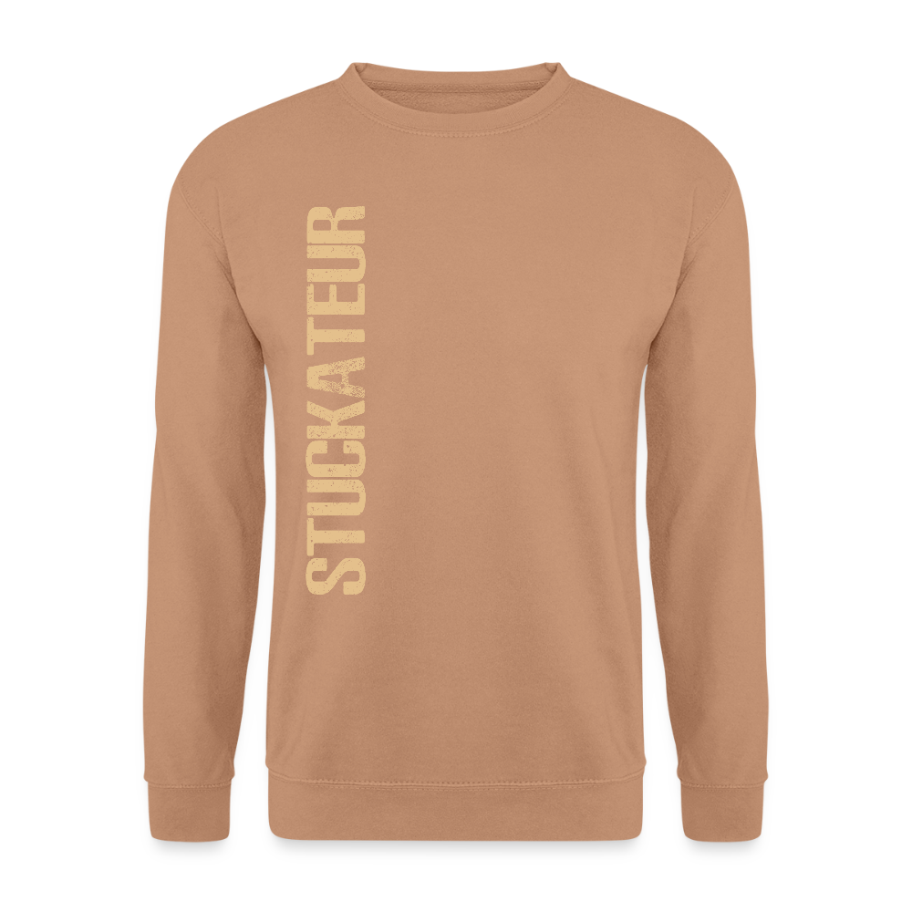 Unisex Pullover "Stuckateur" Mocca Unisex Pullover