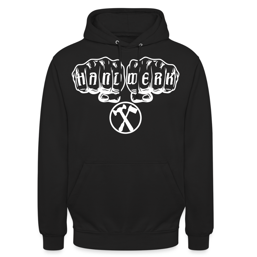 Unisex Hoodie "Installateur" Schwarz Unisex Hoodie