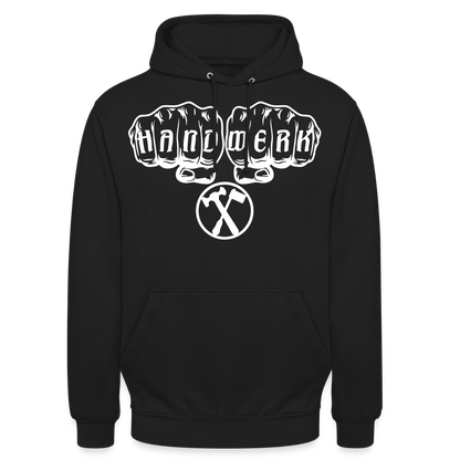 Unisex Hoodie "Installateur" Schwarz Unisex Hoodie