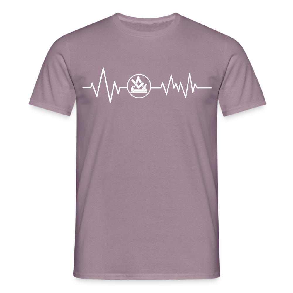Unisex T-Shirt "Schreiner" Lilagrau Männer T-Shirt