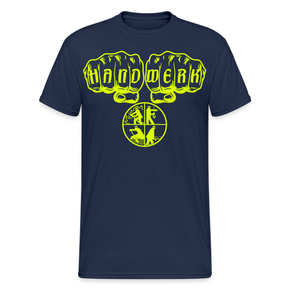 Unisex T-Shirt "Feuerwehr 7" - Navy