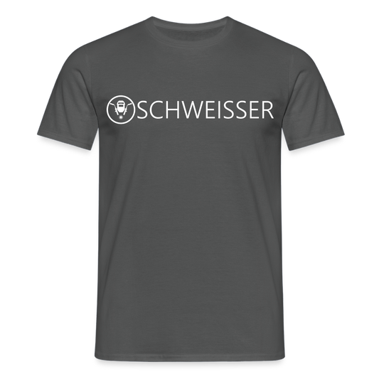 Unisex T-Shirt "Schweisser" Anthrazit Männer T-Shirt