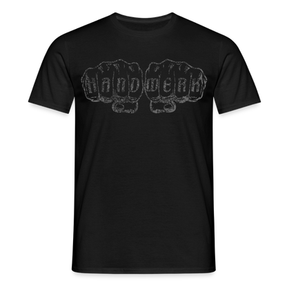 Unisex T-Shirt "Handwerk" Schwarz Männer T-Shirt