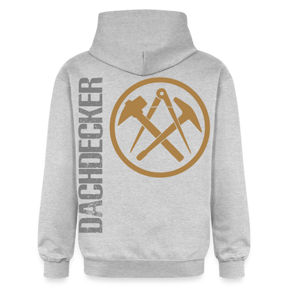 Gildan Unisex Softstyle® "Dachdecker" Hellgrau meliert Gildan Unisex Softstyle® Midweight Hoodie
