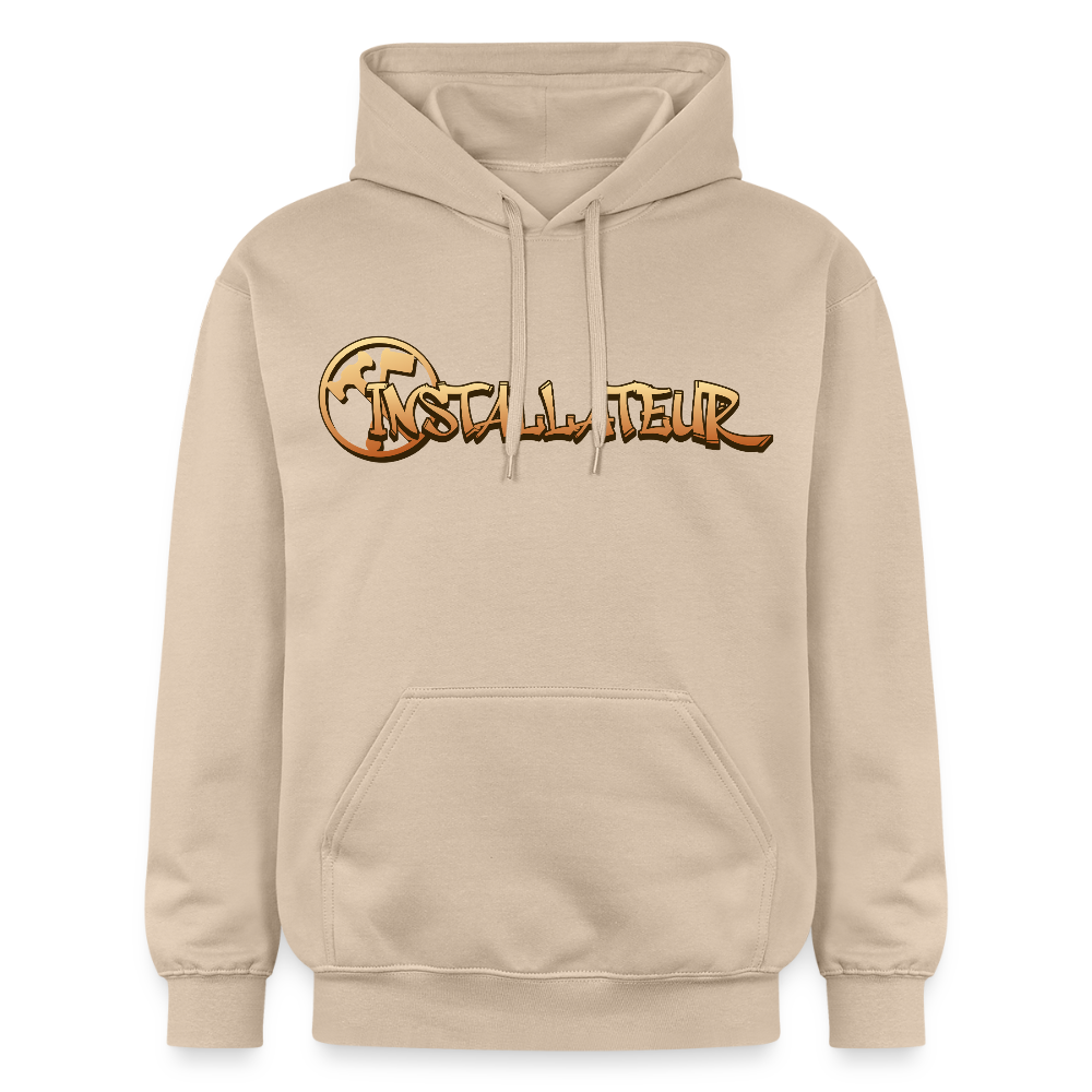 Gildan Unisex Softstyle® "Installateur" Sand Gildan Unisex Softstyle® Midweight Hoodie