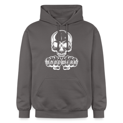 Gildan Unisex Softstyle® Skull-Handwerk Dunkelgrau Gildan Unisex Softstyle® Midweight Hoodie
