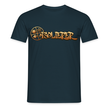 Unisex T-Shirt "Isolierer" Navy Männer T-Shirt