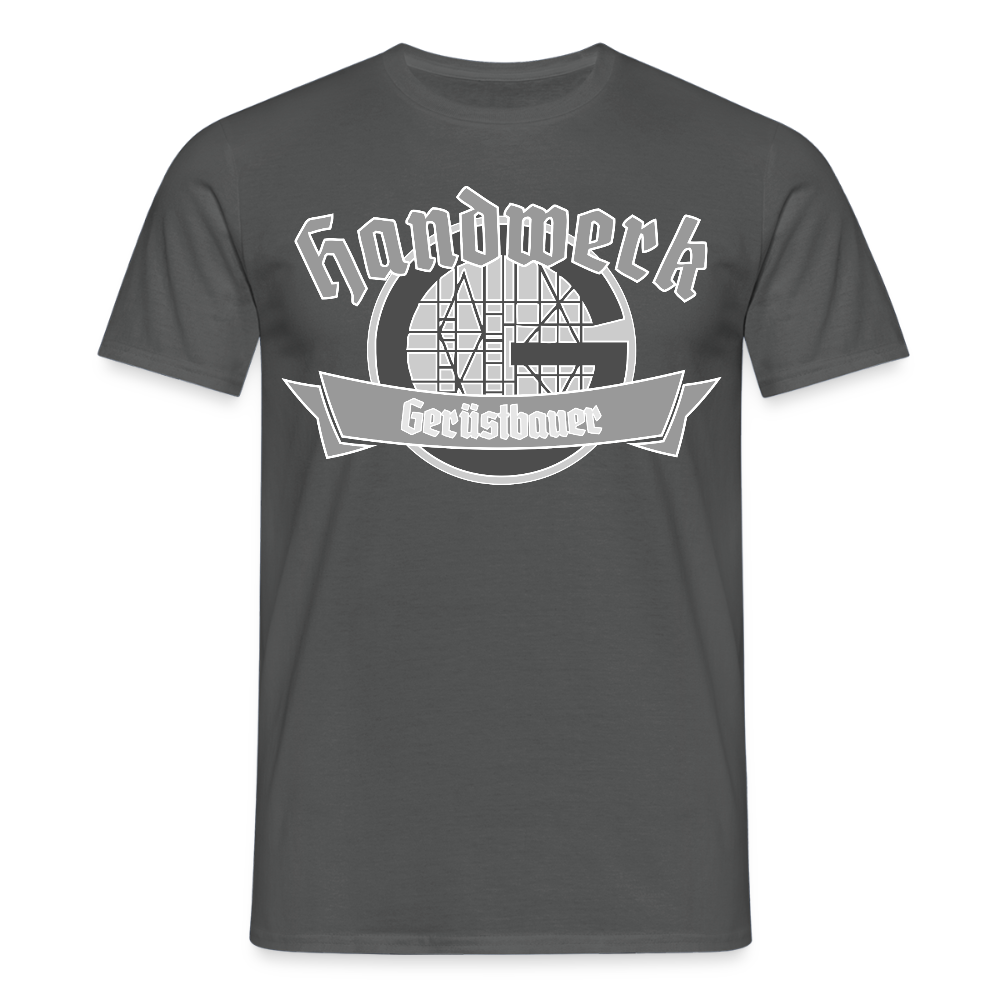 Unisex T-Shirt "Gerüstbauer" Anthrazit Männer T-Shirt