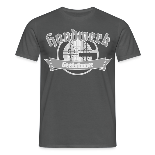 Unisex T-Shirt "Gerüstbauer" Anthrazit Männer T-Shirt