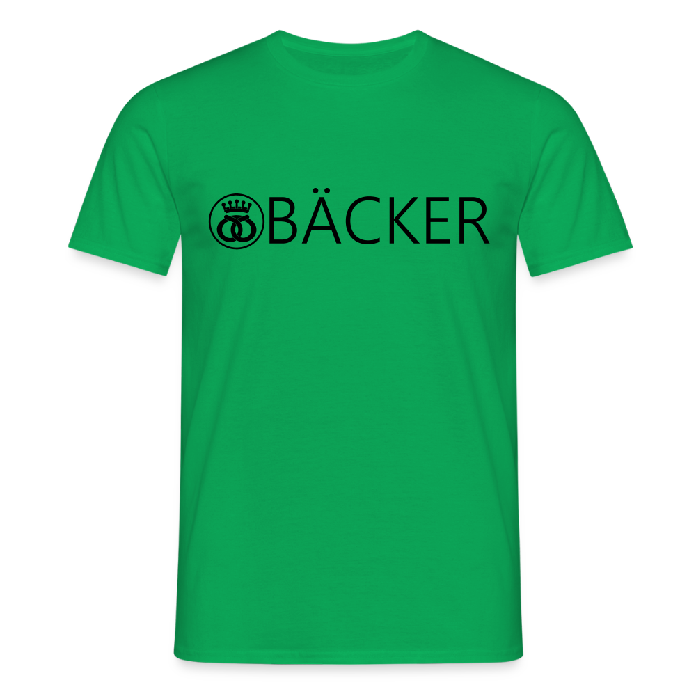 Unisex T-Shirt "Bäcker" Kelly Green Männer T-Shirt