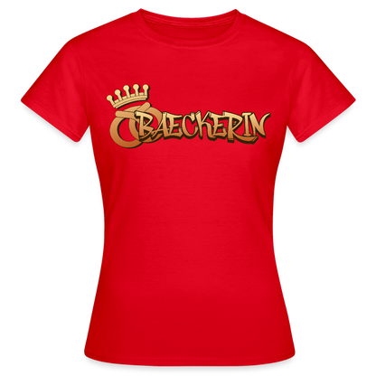Frauen T-Shirt "Bäckerin" Rot Frauen T-Shirt