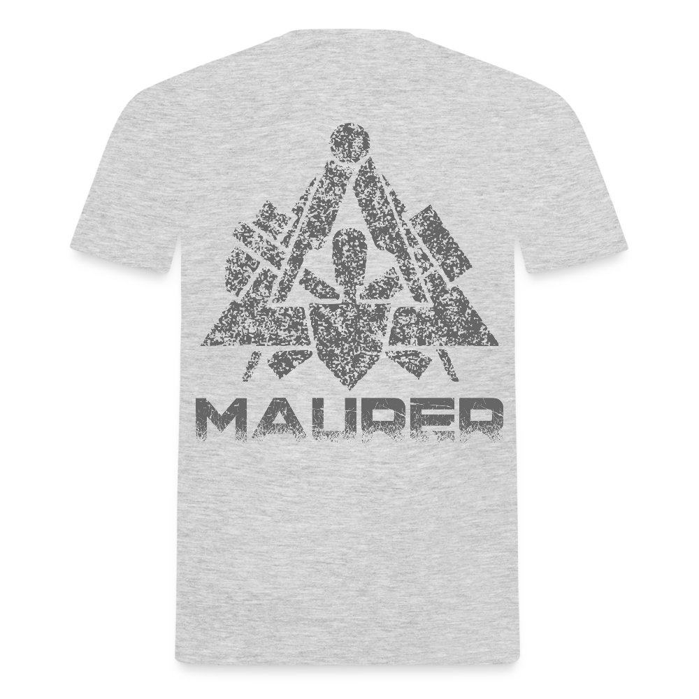 Unisex T-Shirt "Maurer" Grau meliert Männer T-Shirt