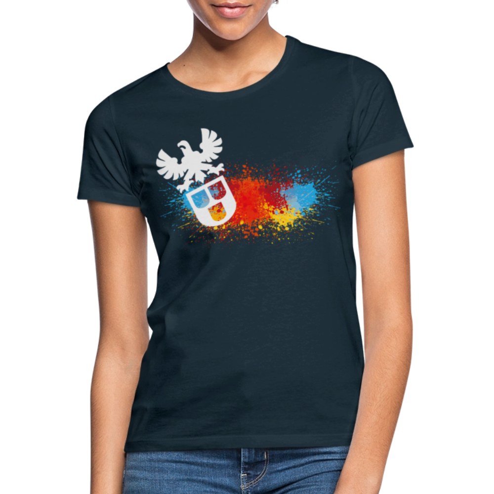 Frauen T-Shirt "Splash-Maler" Frauen T-Shirt