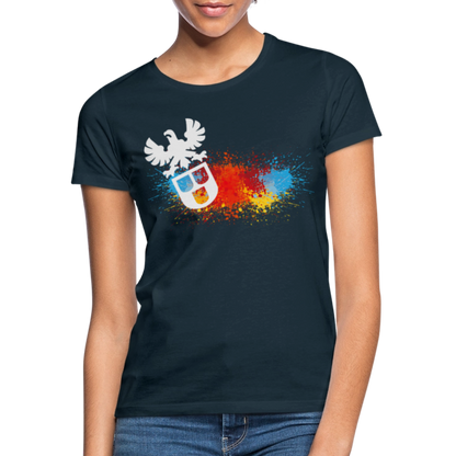 Frauen T-Shirt "Splash-Maler" Frauen T-Shirt