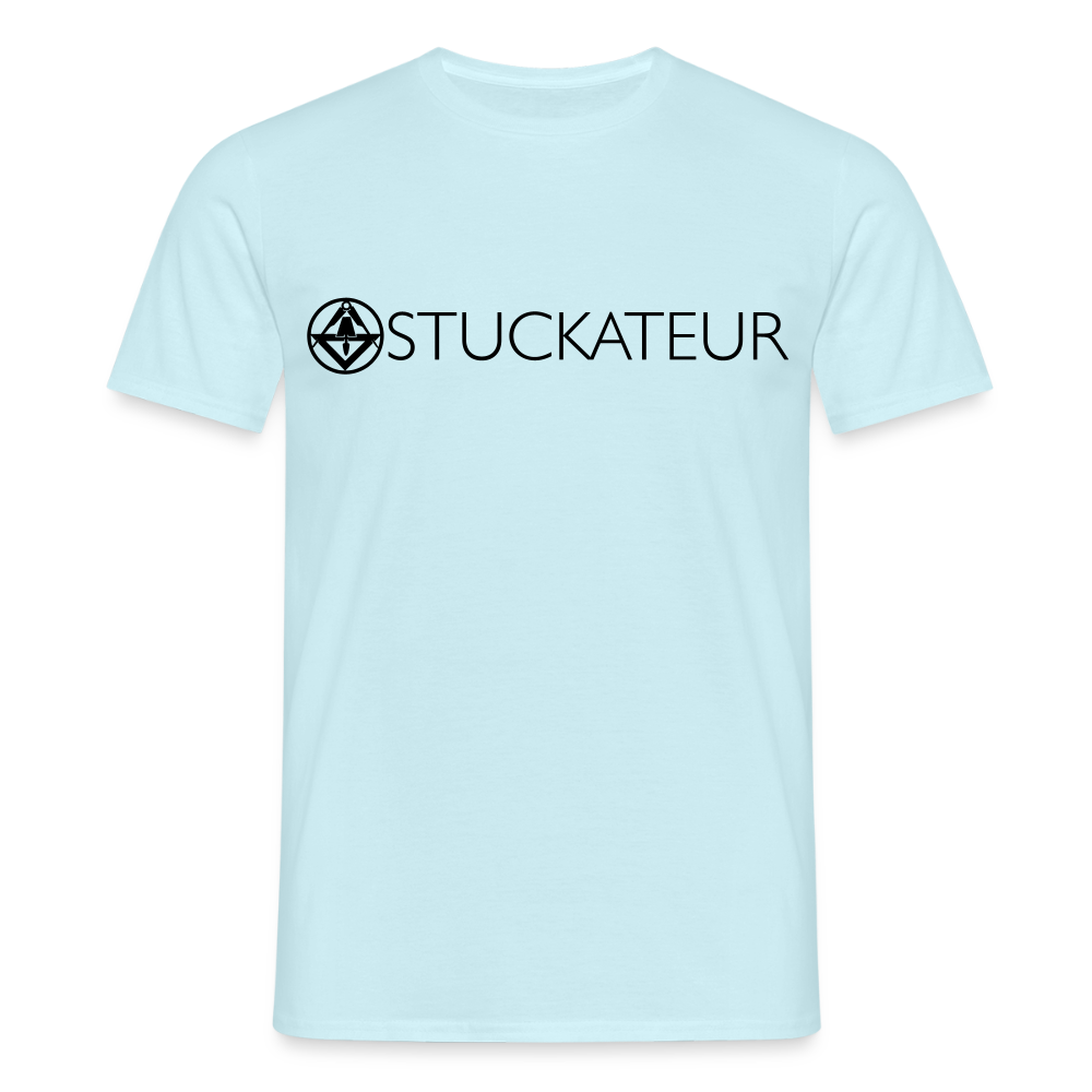 Unisex T-Shirt "Stuckateur" Sky Männer T-Shirt