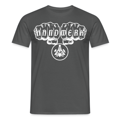 Unisex T-Shirt "Maurer" Anthrazit Männer T-Shirt