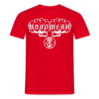 Unisex T-Shirt "GaLaBauer" Rot Männer T-Shirt