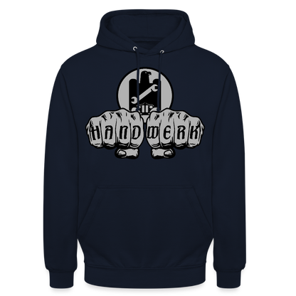 Unisex Hoodie "KFZ-Mechaniker" Navy Unisex Hoodie